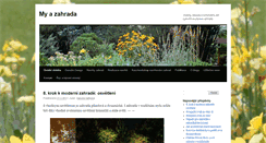 Desktop Screenshot of myazahrada.cz